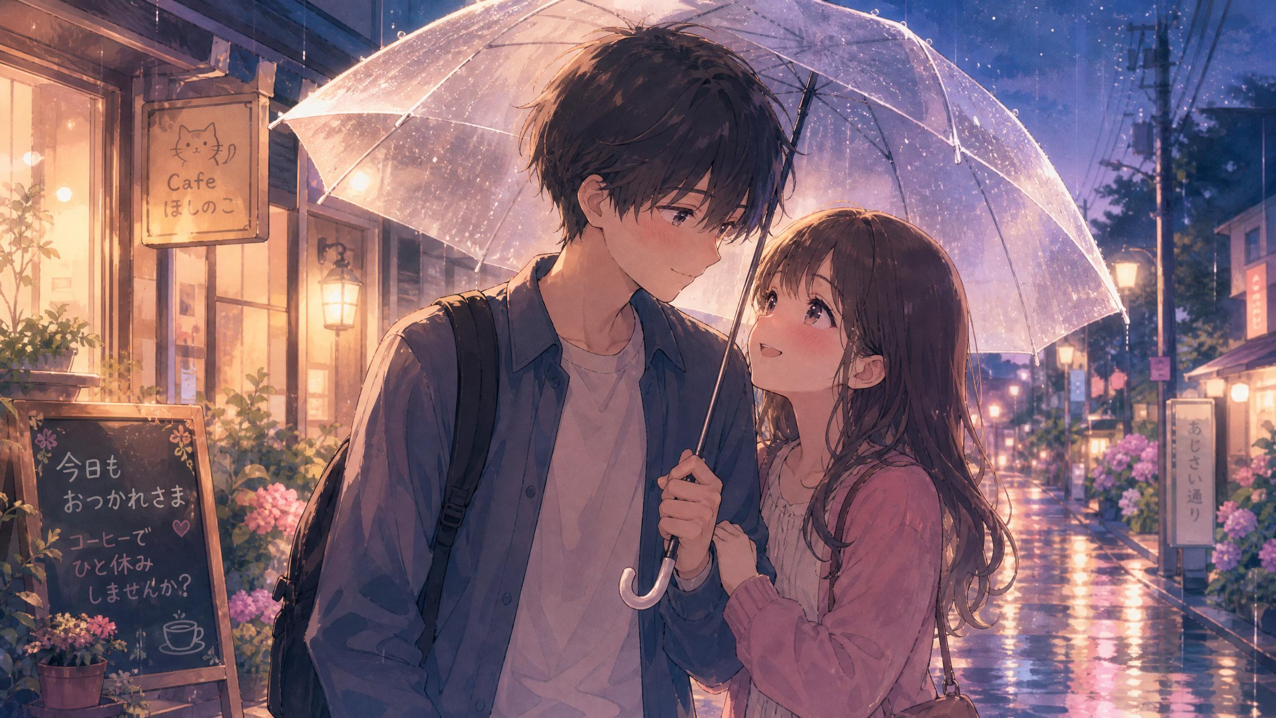 小小绘-雨中相遇恋爱教程动漫合集